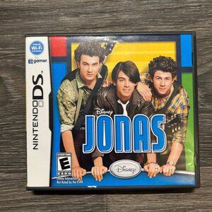 Disney Jonas Nintendo DS Game Complete Case Manual 2009 Y2K 00s Music